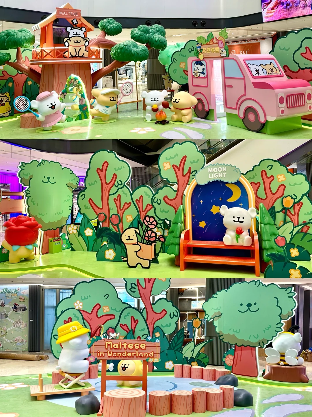 上海线条小狗痛楼诞生了?全国首展太可爱了