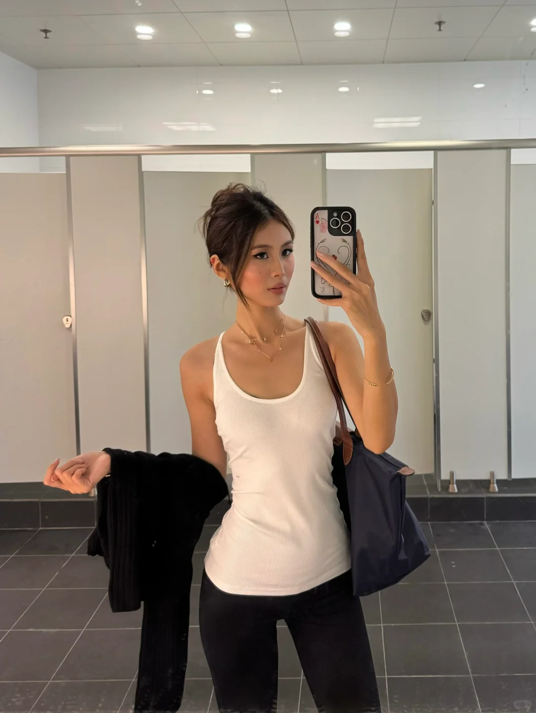 school outfit松弛感穿搭?