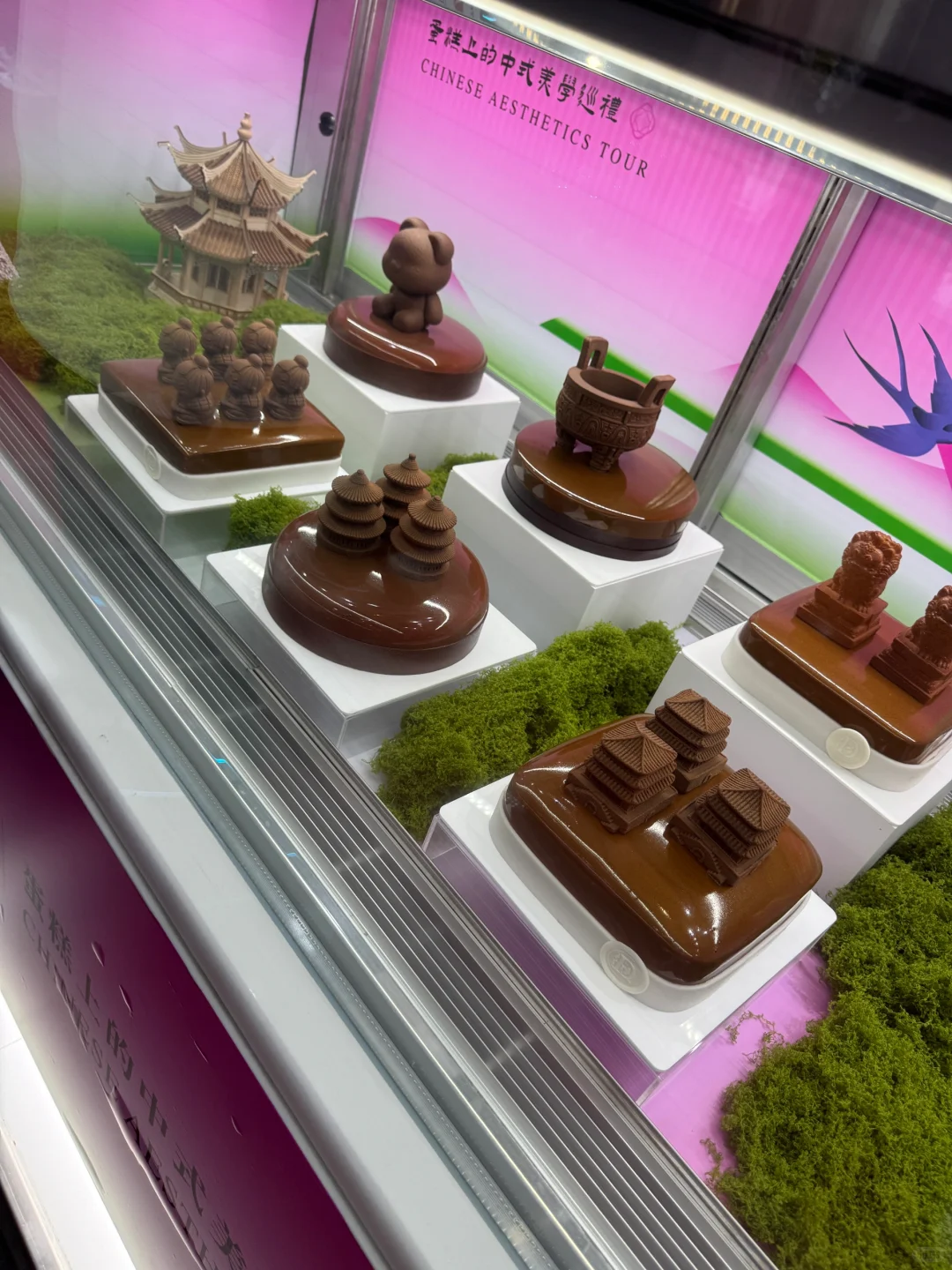 上海国家会展中心烘焙展，各种美味糕点