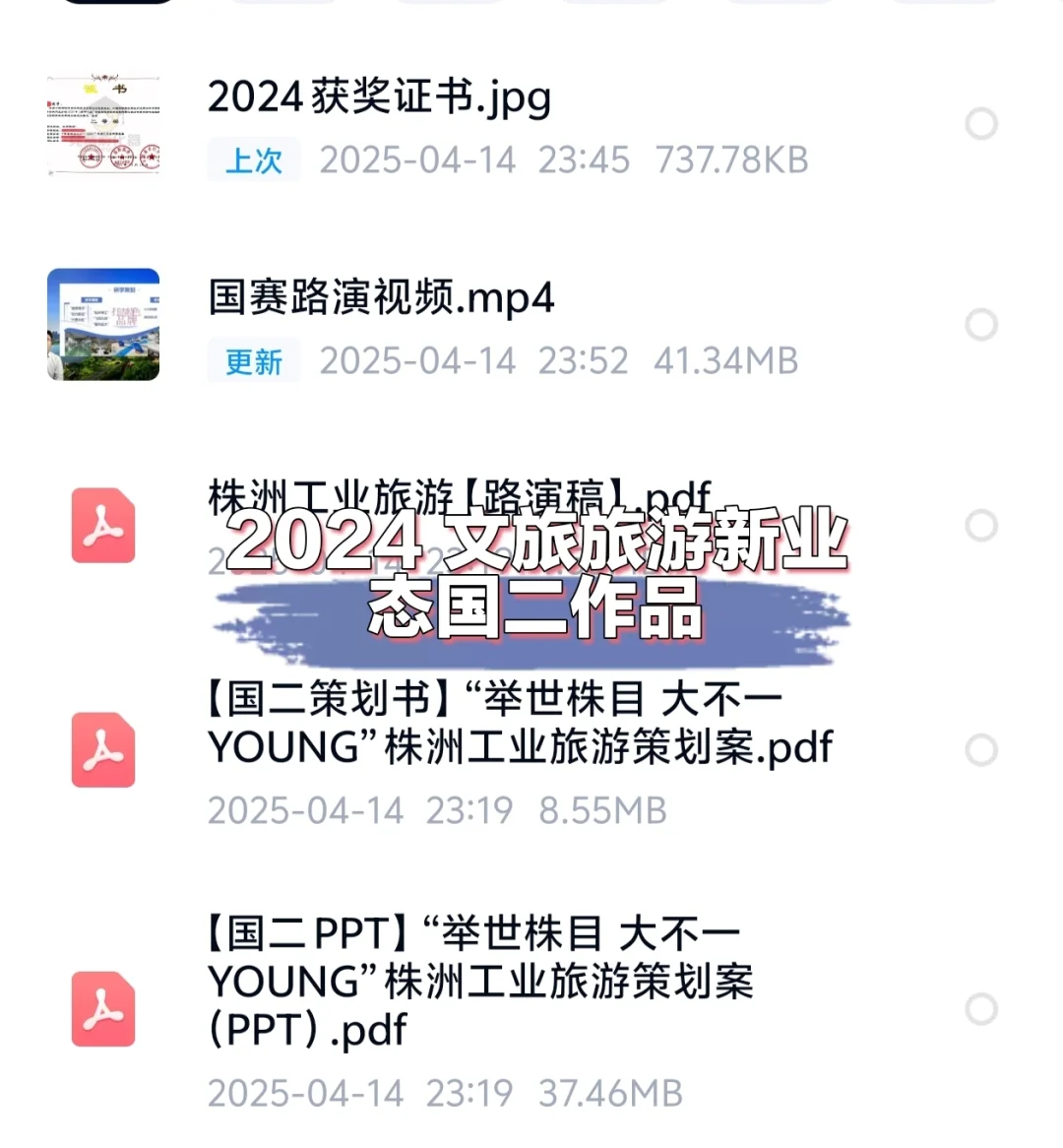 文旅与会展︳旅游新业态策划国二作品?