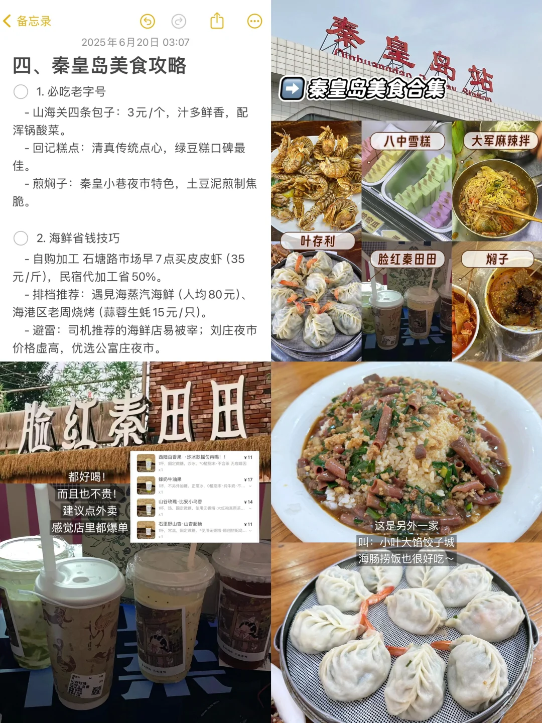 秦皇岛三天两晚旅游攻略!精准推荐不踩雷