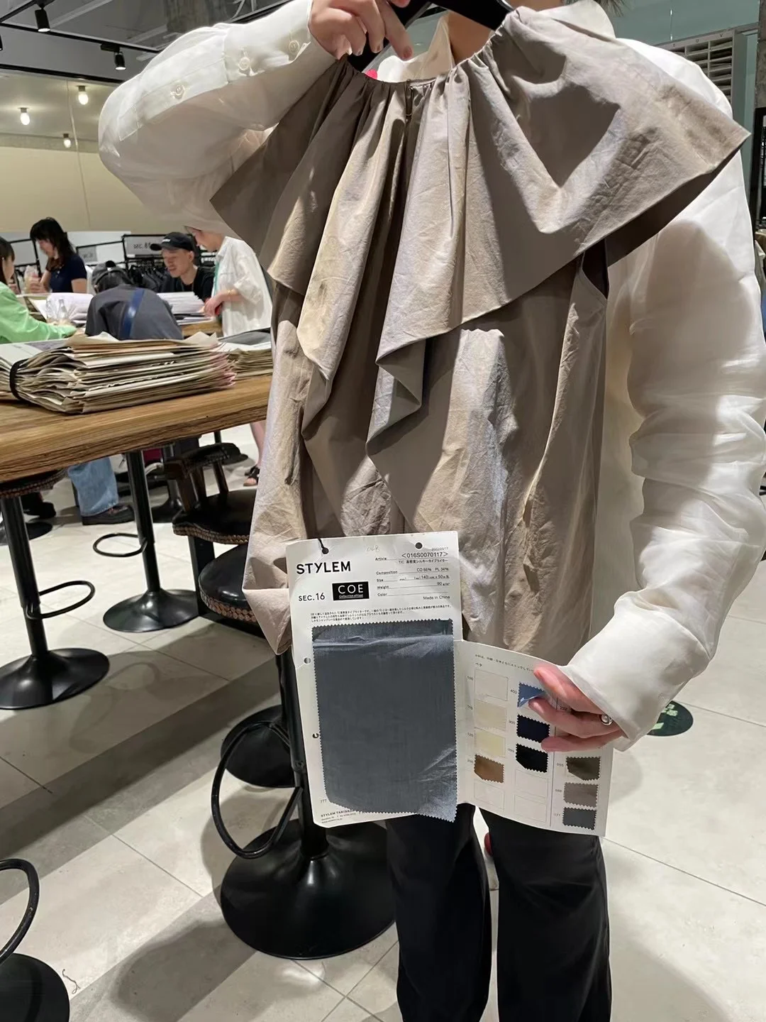 展会随拍 | 每一块面料都想带走