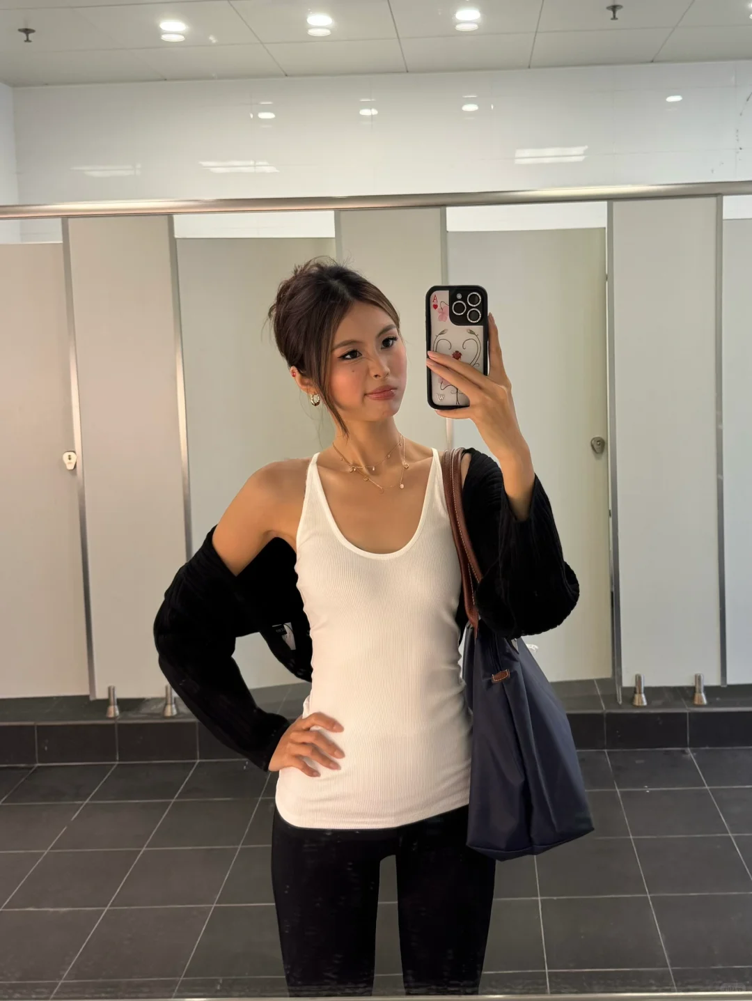 school outfit松弛感穿搭?