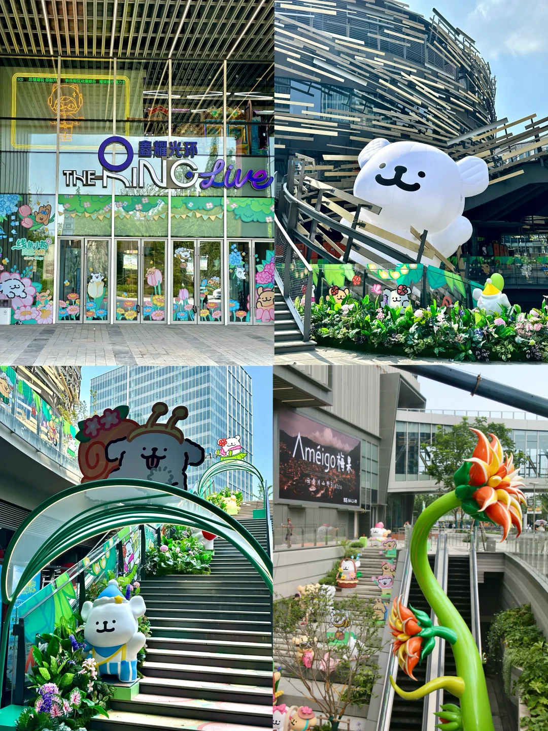 上海线条小狗痛楼诞生了?全国首展太可爱了