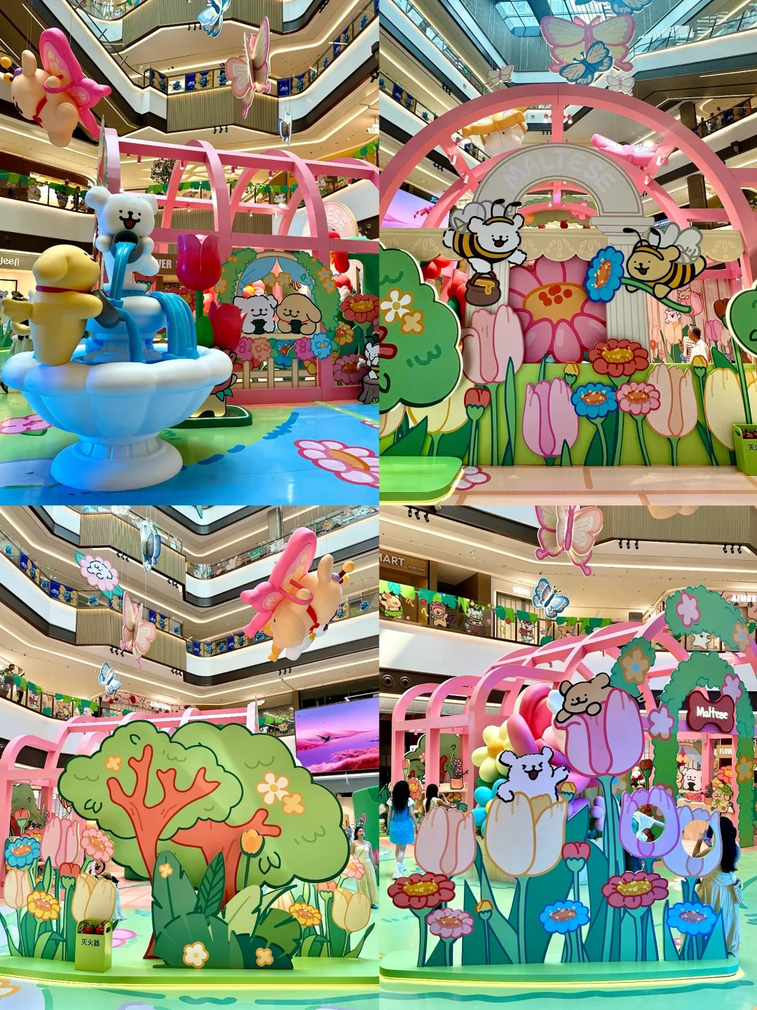 上海线条小狗痛楼诞生了?全国首展太可爱了