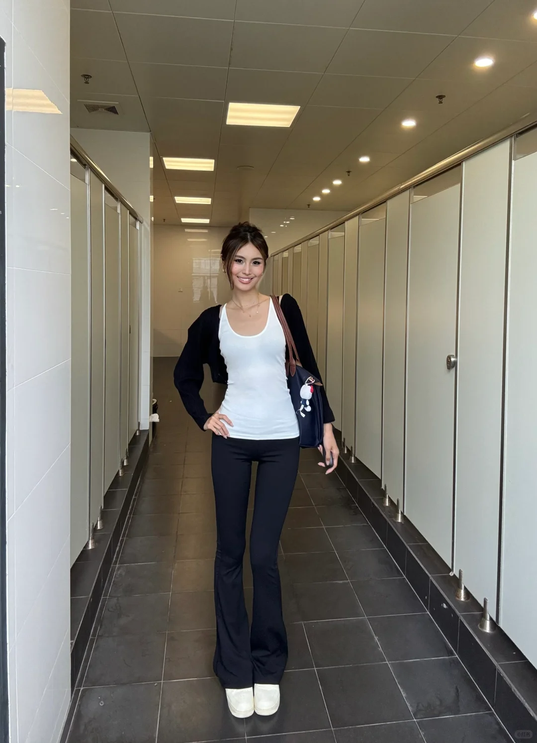 school outfit松弛感穿搭?