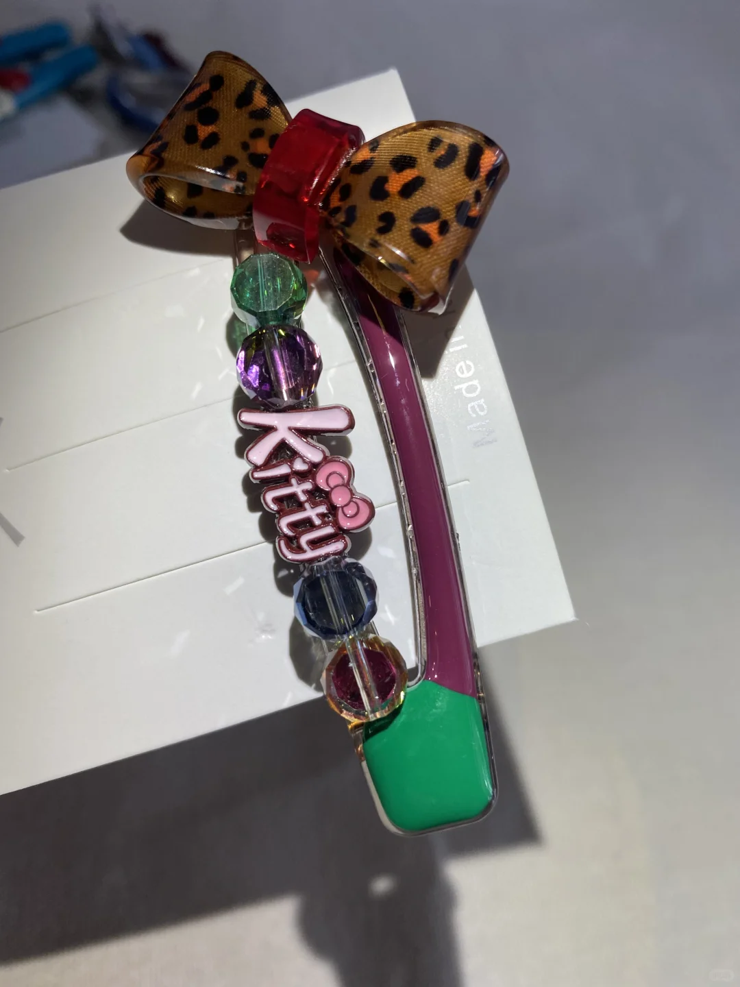 ?豹纹kitty发夹 辣妹DNA动了