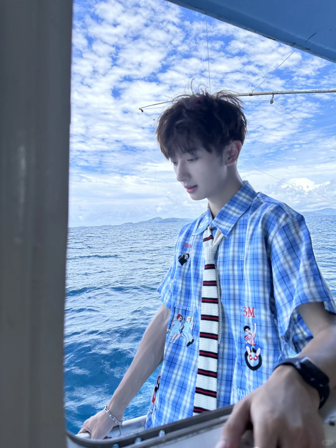 来一组海边live图