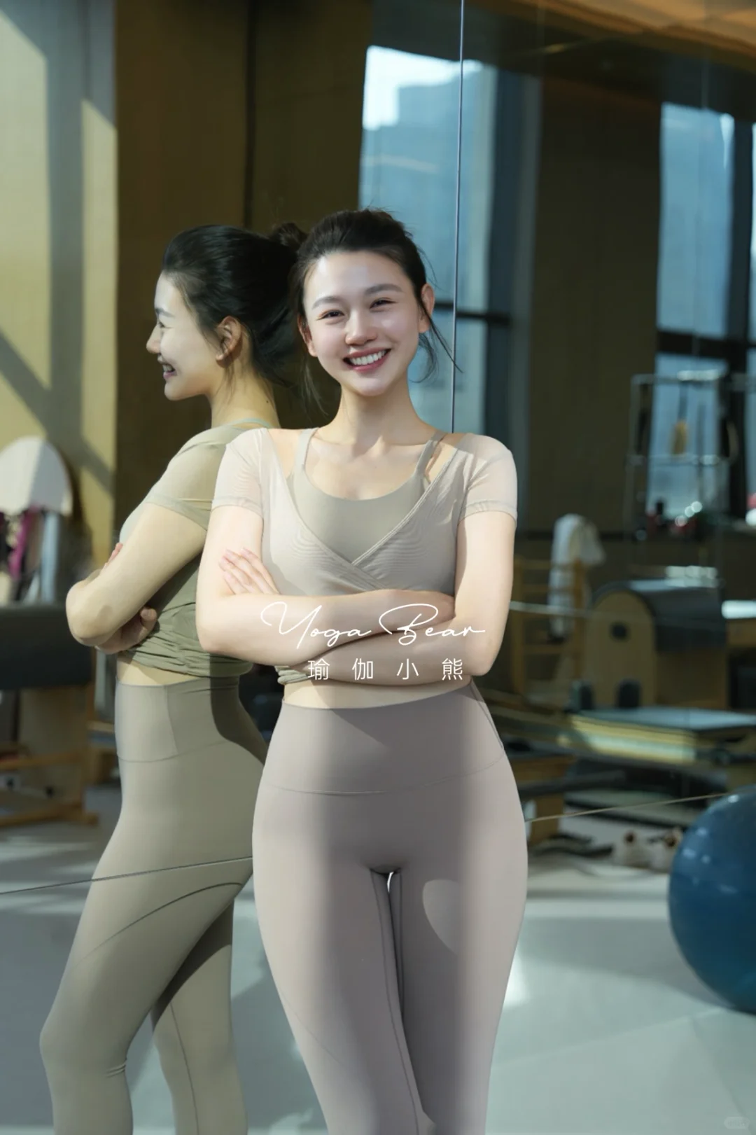 家人们,这套瑜伽服我必须按头安利?!