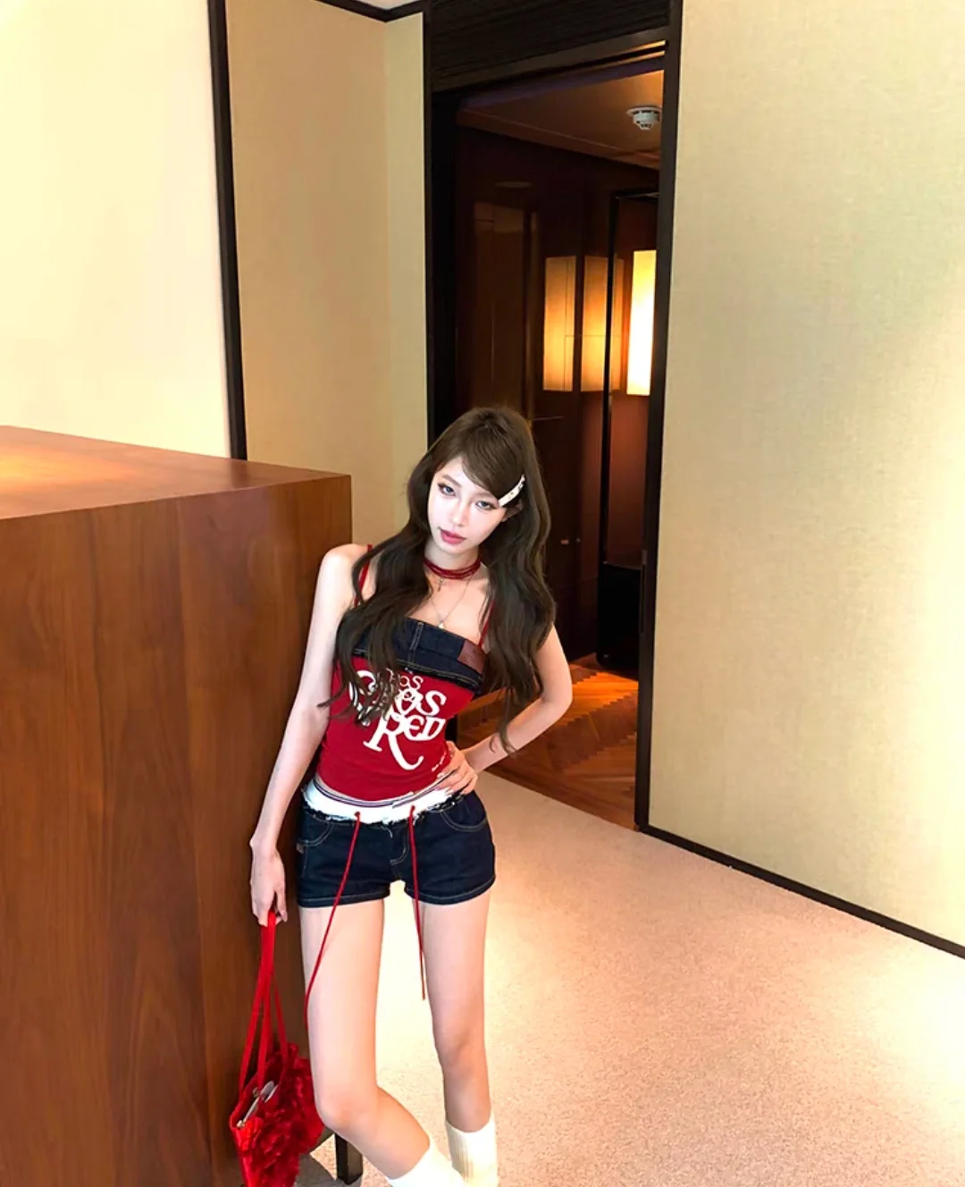 辣妹街头风穿搭 | 被追着问的甜酷套装