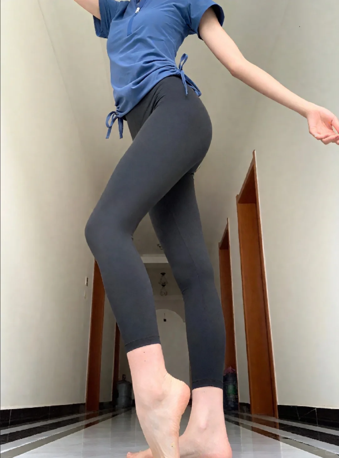舞蹈生夏天穿瑜伽裤的秘密，谁懂啊?