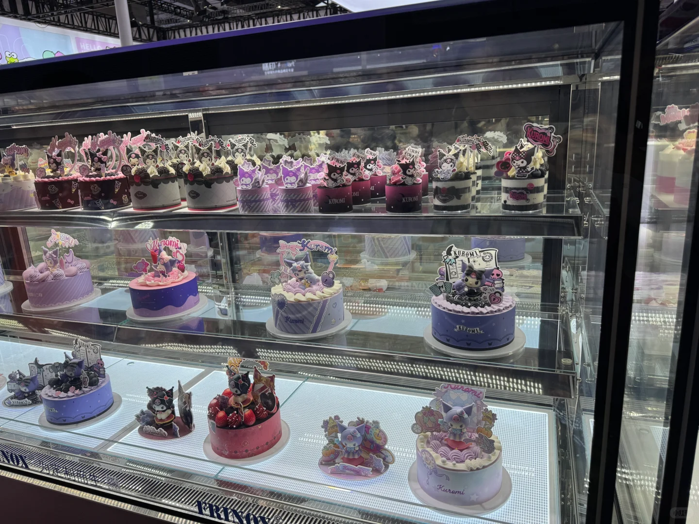 上海国家会展中心烘焙展，各种美味糕点