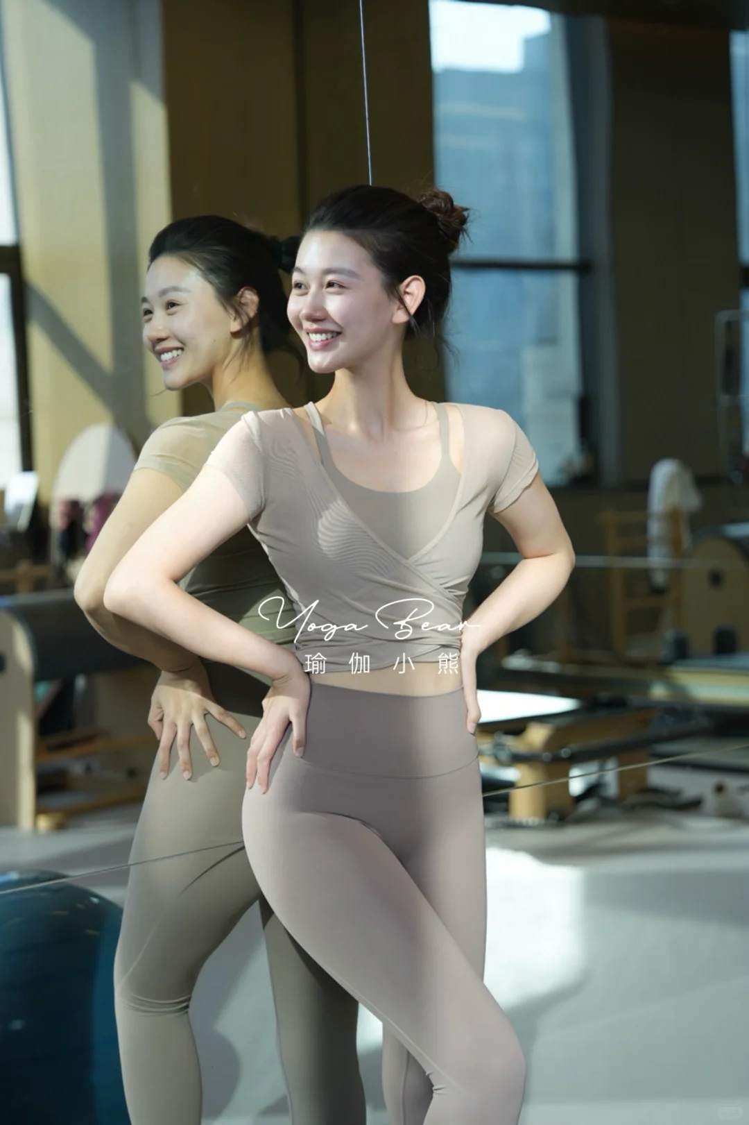 家人们,这套瑜伽服我必须按头安利?!