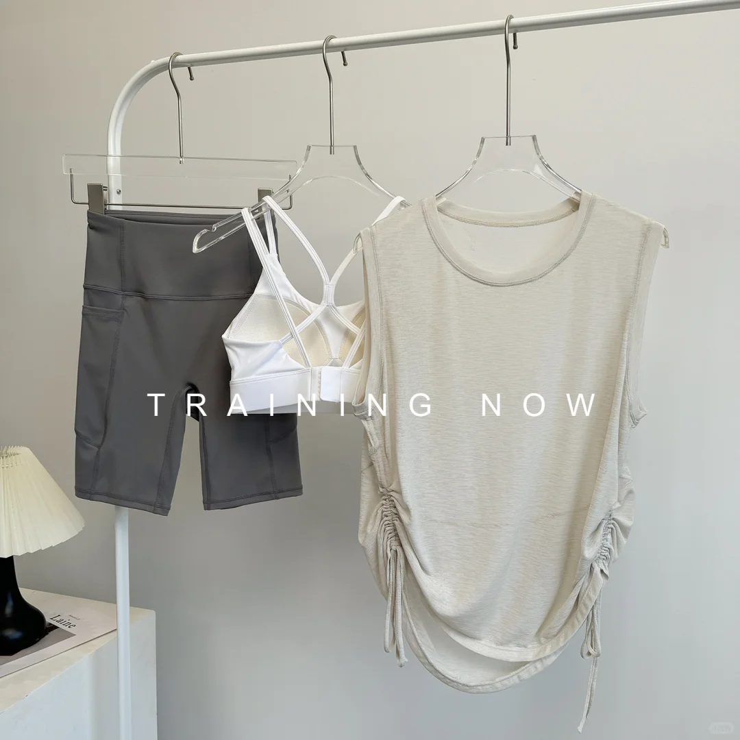 好喜欢的一套瑜伽穿搭！百元内三件套拿下‼️