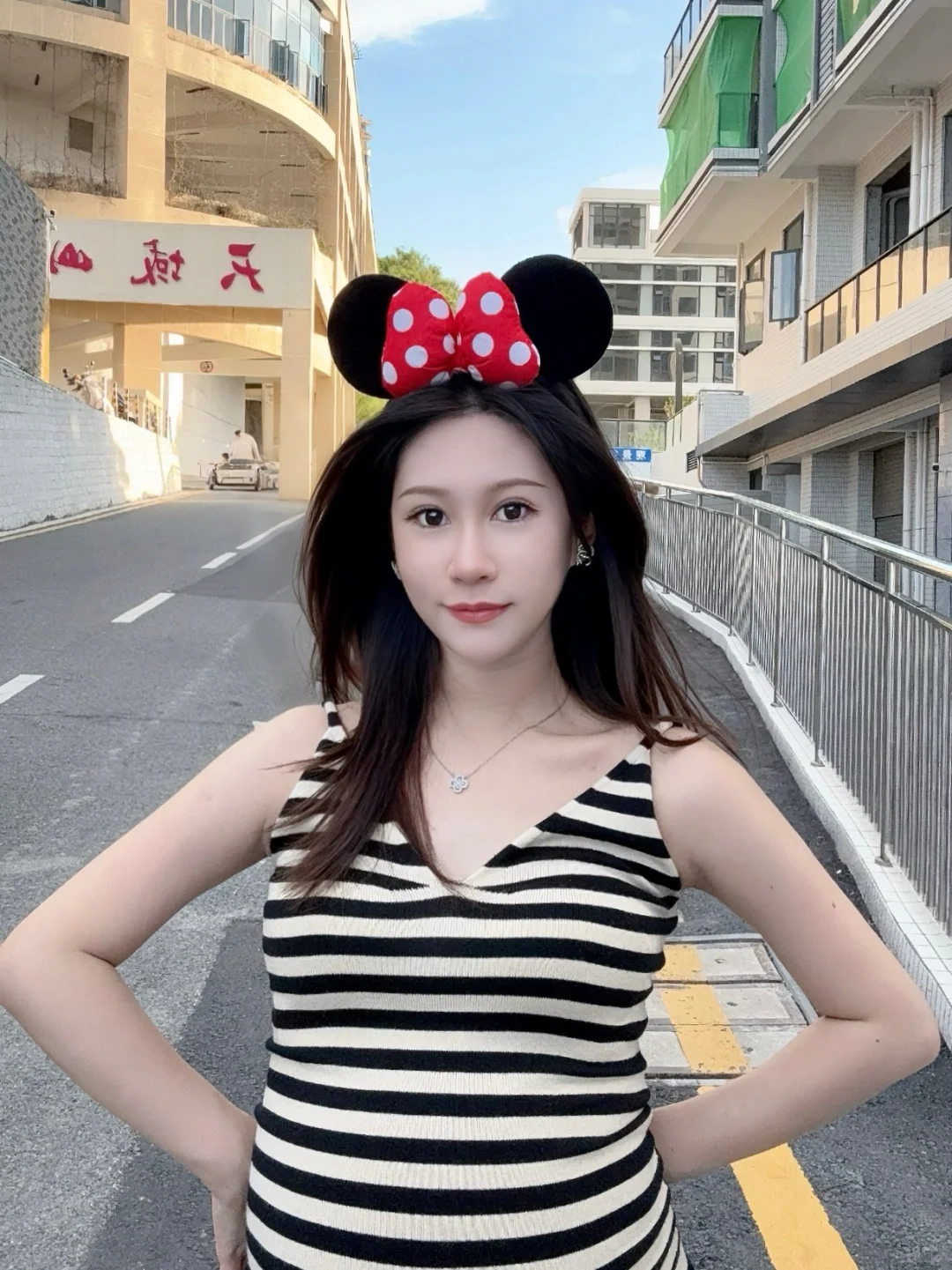 长条纹yyds | 孕期海边穿搭～