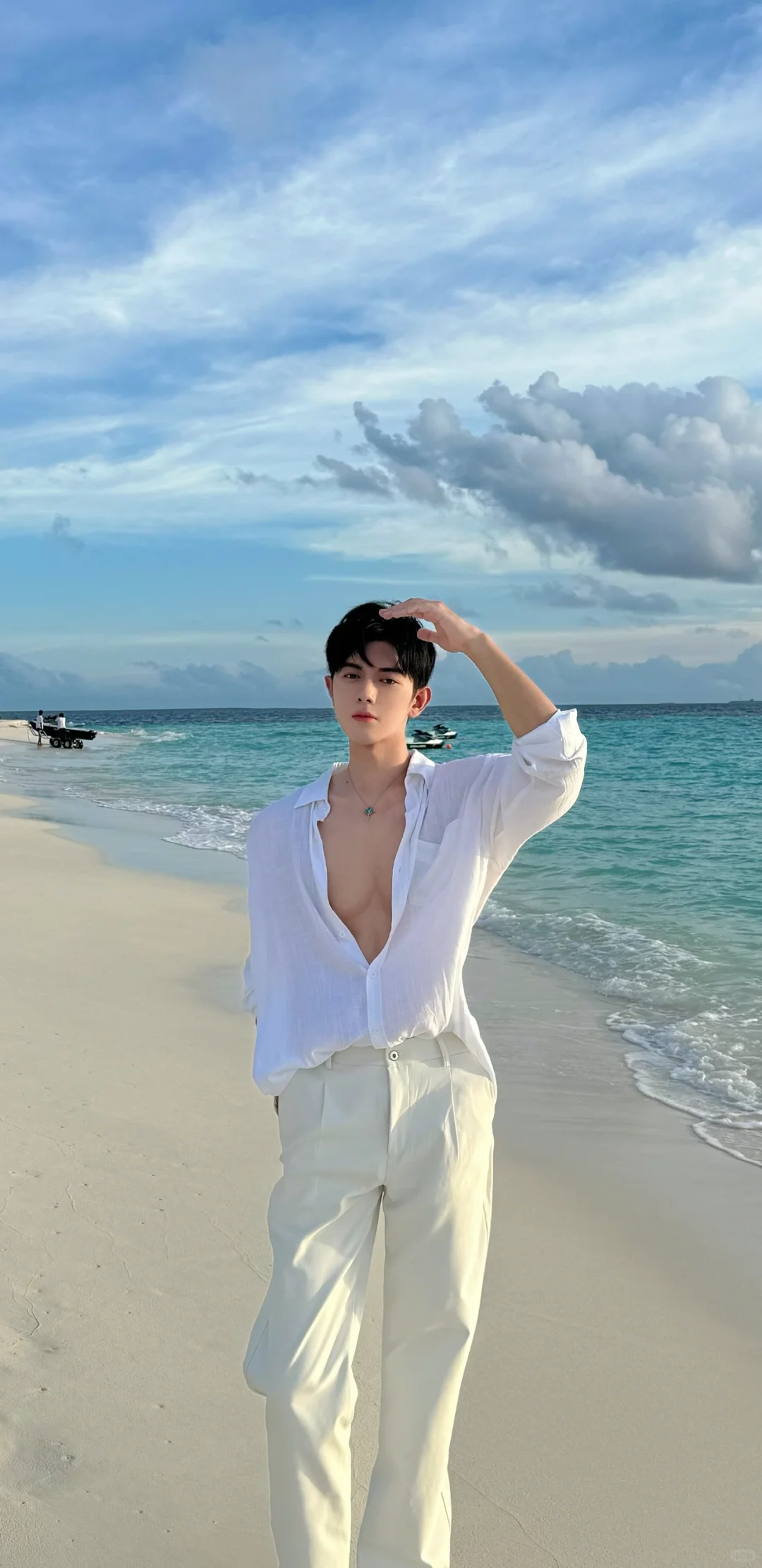 来马代旅行别再穿花花绿绿的了！