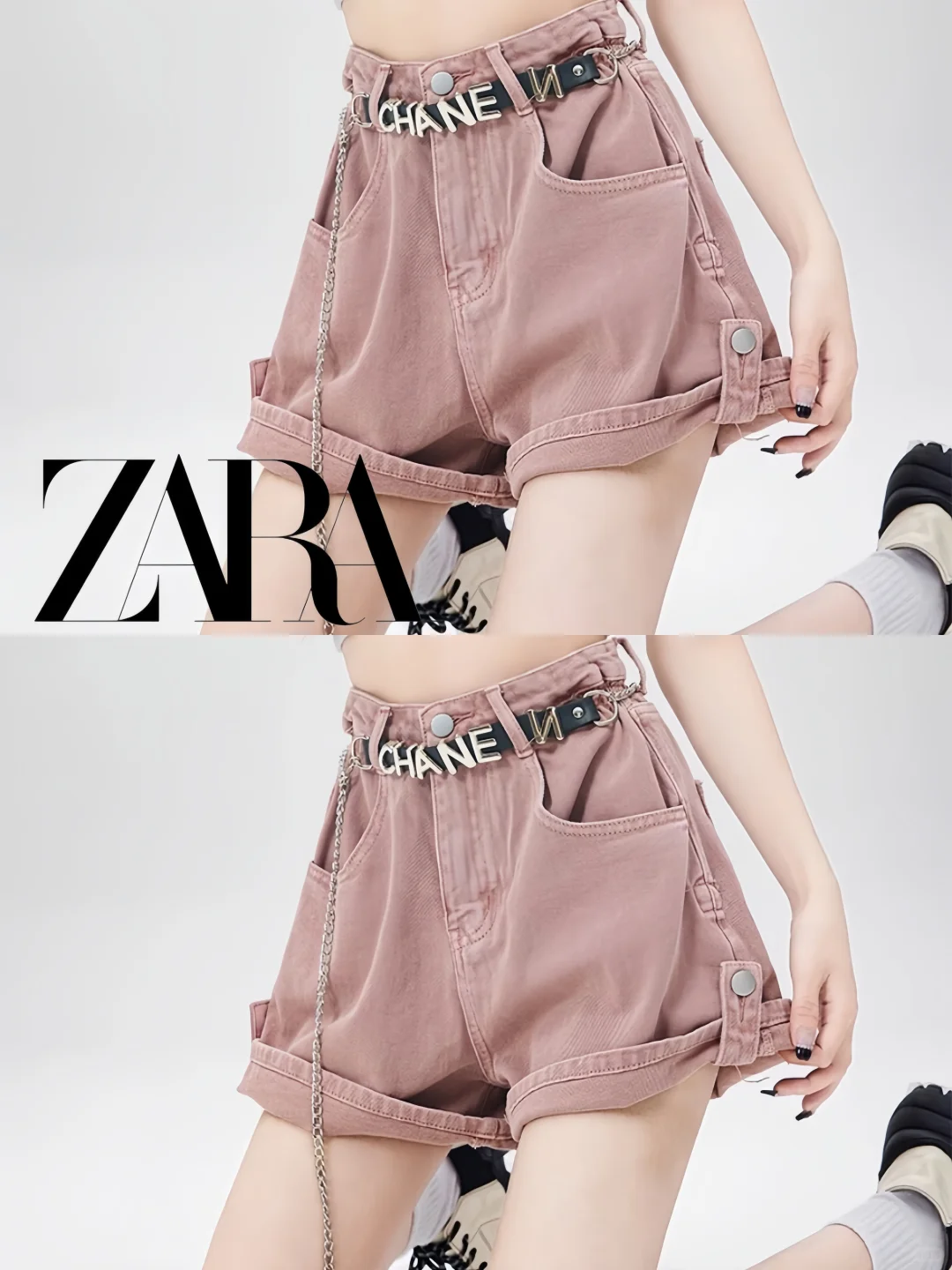 zara辣妹牛仔裤?清仓一折居然50?