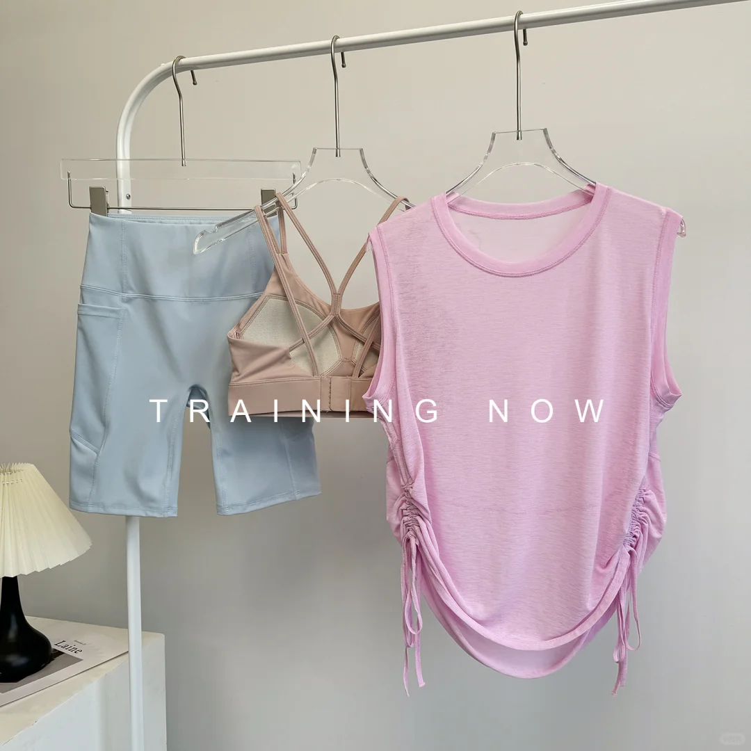 好喜欢的一套瑜伽穿搭！百元内三件套拿下‼️