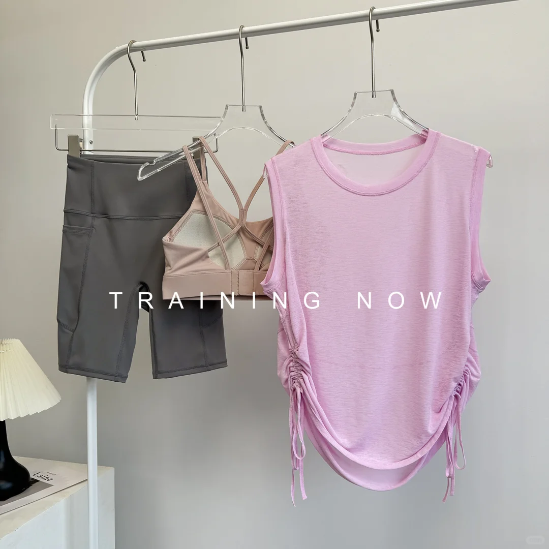 好喜欢的一套瑜伽穿搭！百元内三件套拿下‼️