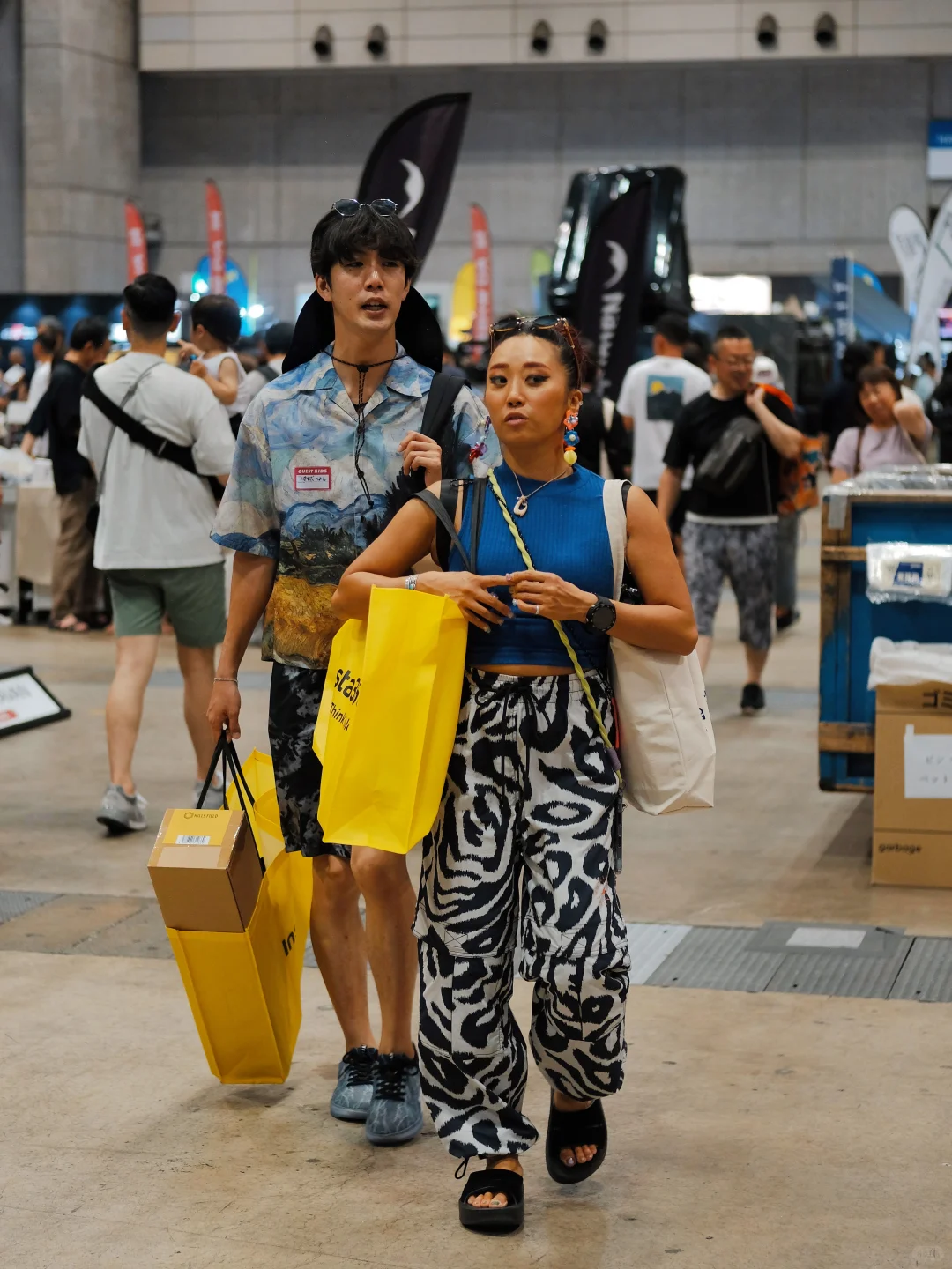 在日本顶尖户外展会上，大家都穿什么？