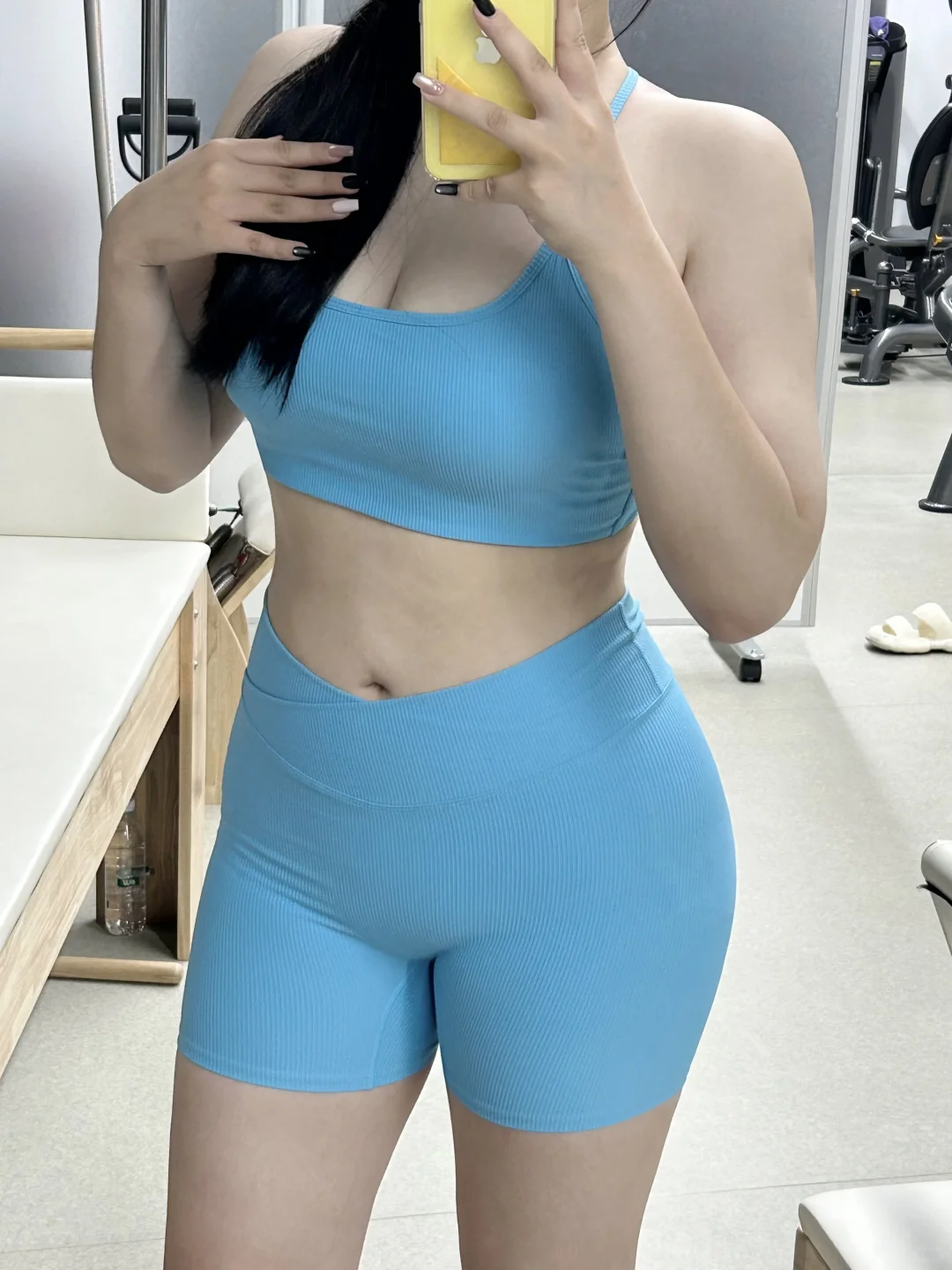 微胖梨形天菜瑜伽服！！！