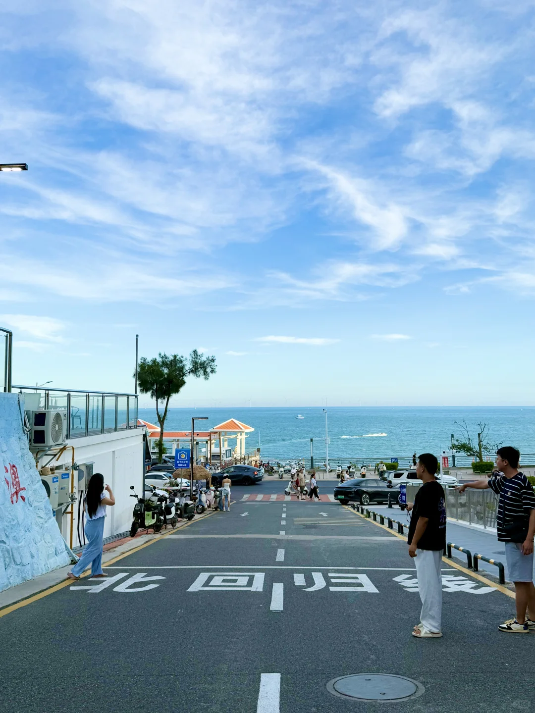 长条纹yyds | 孕期海边穿搭～