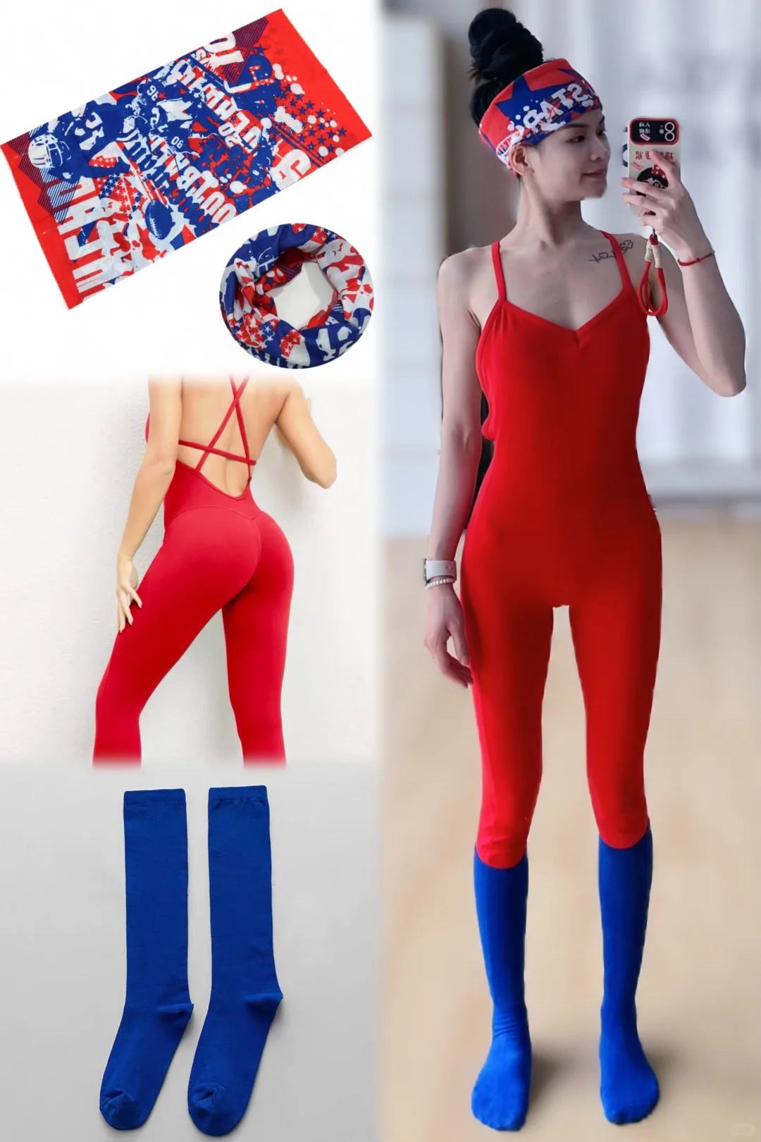 一周7套连体瑜伽服穿搭| 每天美得不重样！