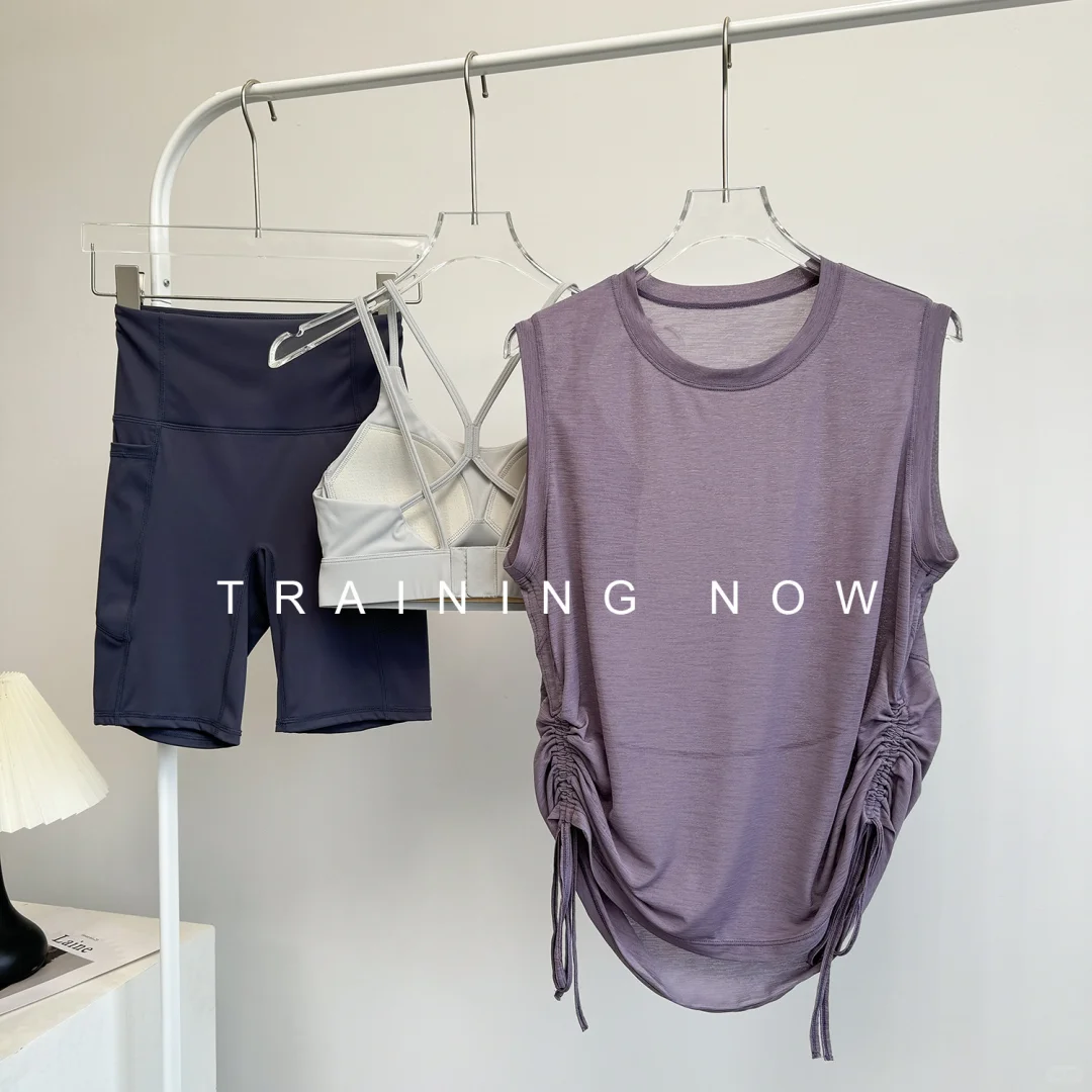 好喜欢的一套瑜伽穿搭！百元内三件套拿下‼️