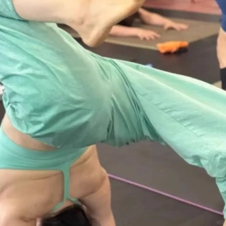 新款2025年新款瑜伽裤女高腰棉麻宽松九