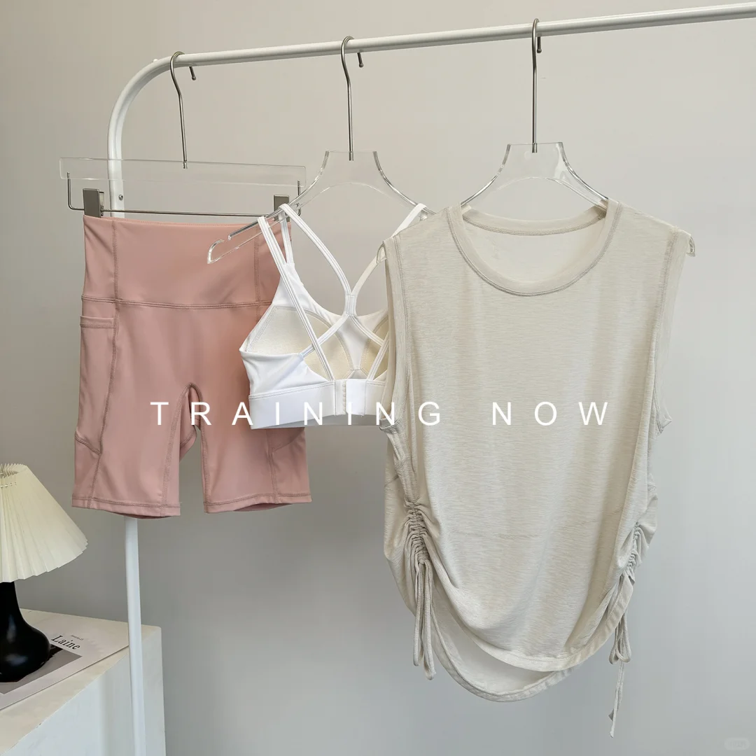 好喜欢的一套瑜伽穿搭！百元内三件套拿下‼️