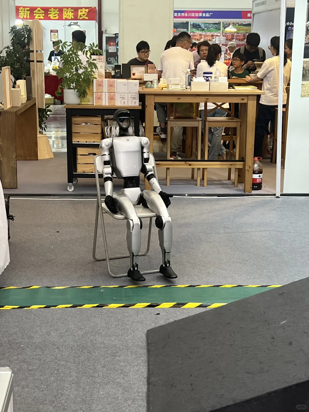 展会踩雷，面吃撑