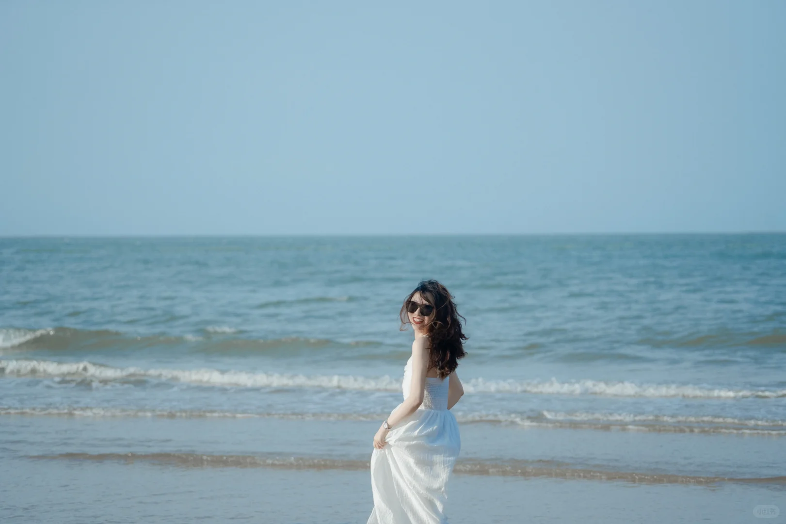 轻轻松松在海边拍出九宫格｜连云港海边约拍