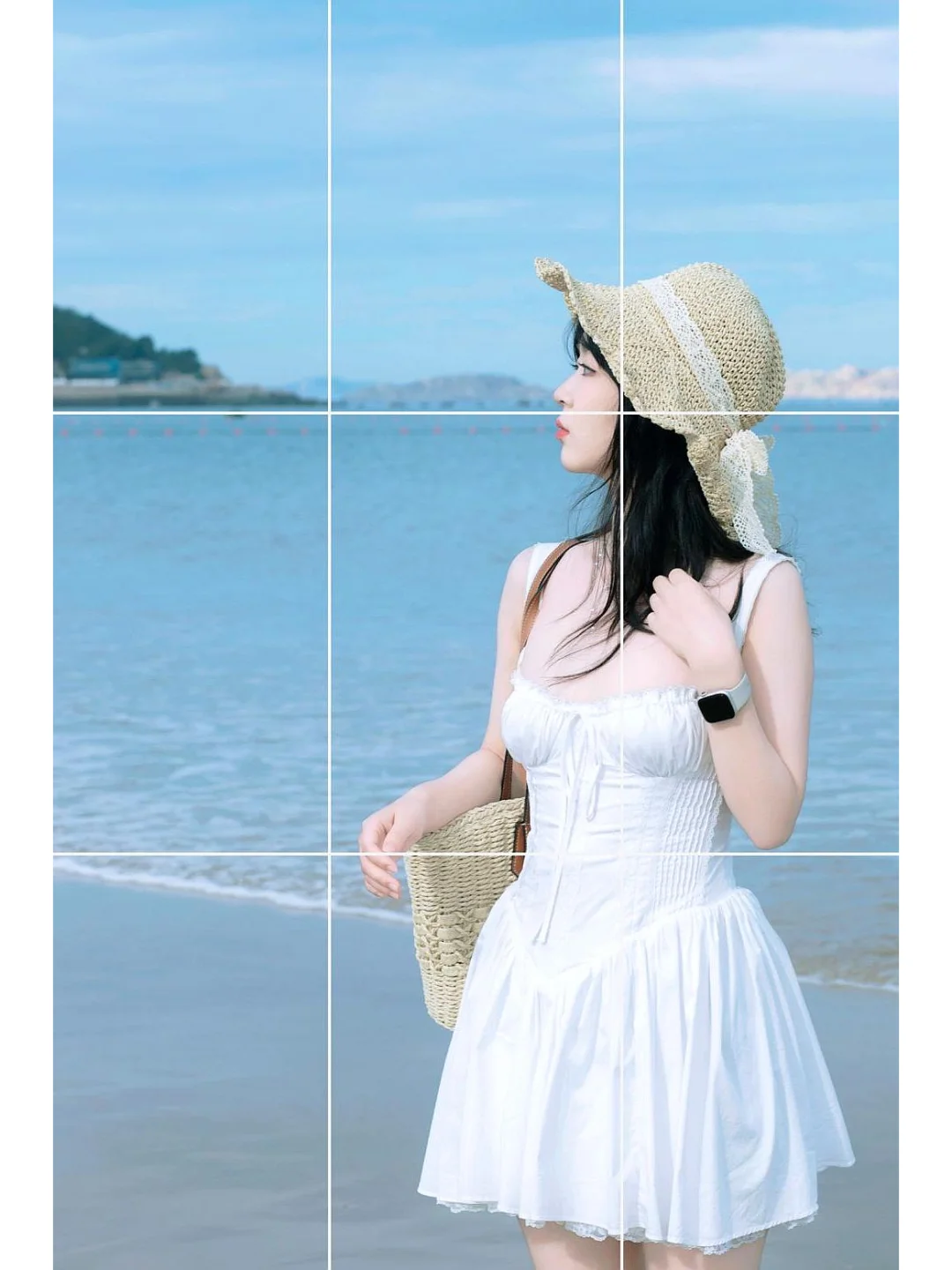 藏不住的海边拍照姿势?️！学起来