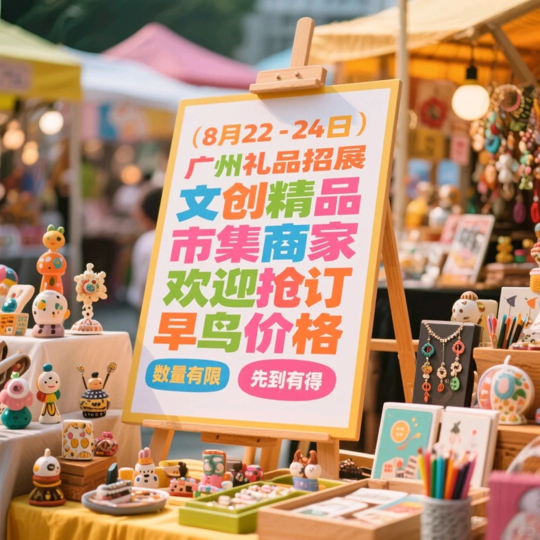 ? 2025年文创人的盛宴来啦！2025广州礼品展