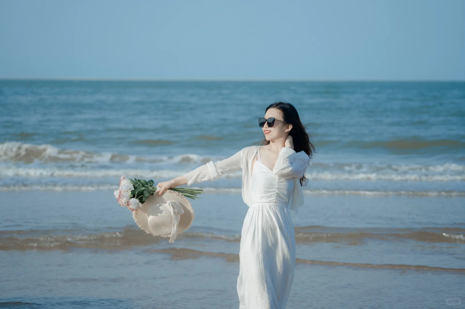 轻轻松松在海边拍出九宫格｜连云港海边约拍