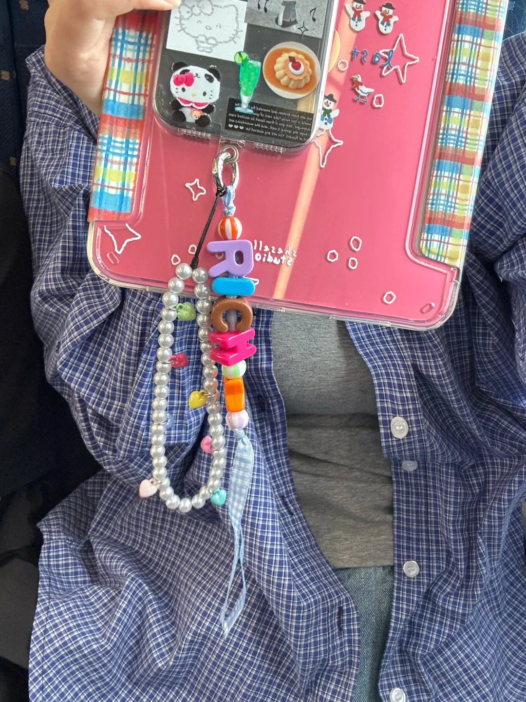 麻麻我出息了 宋祖儿带了我的手机链！