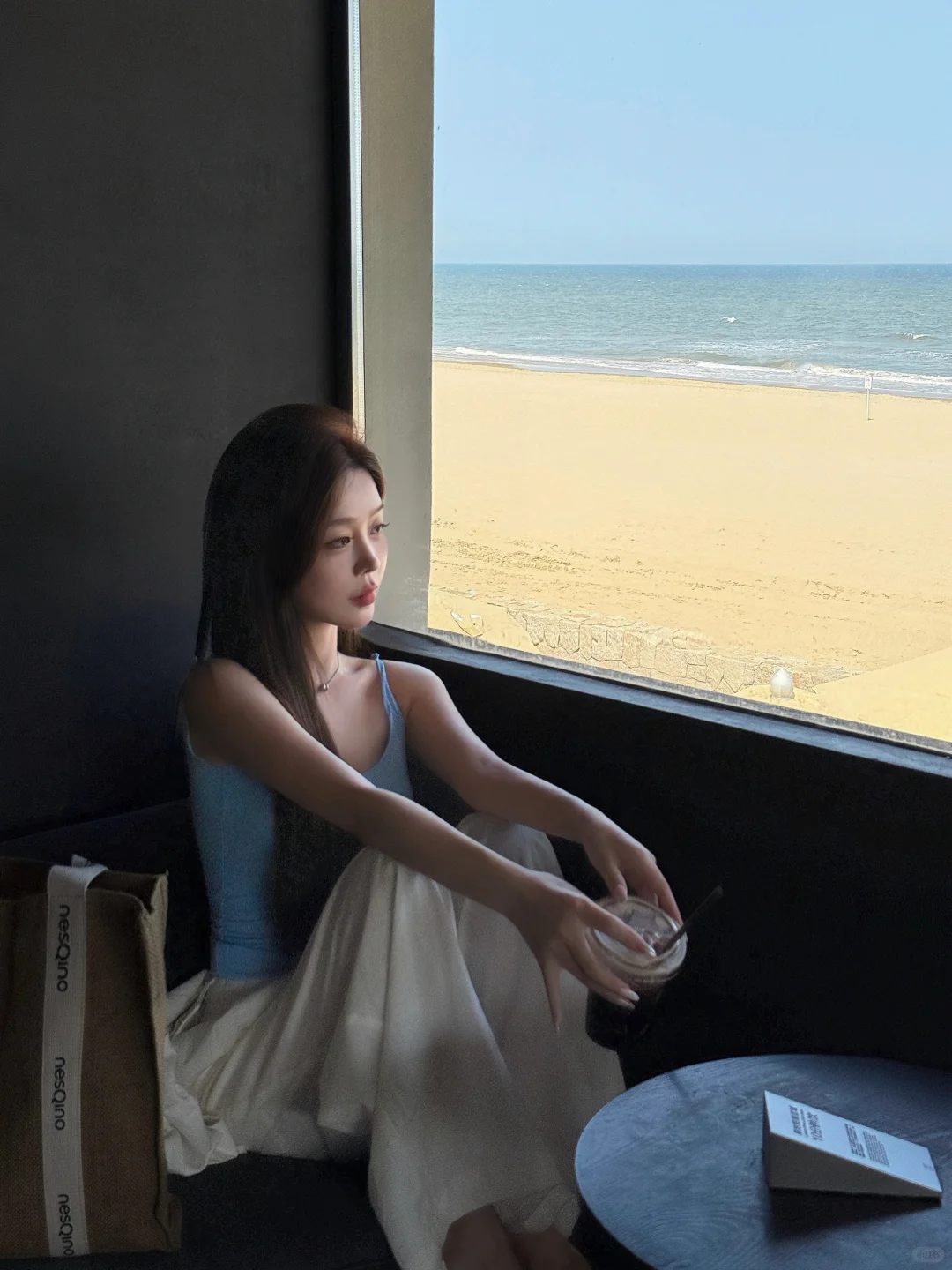 看海的海边女孩? ??????阿那亚