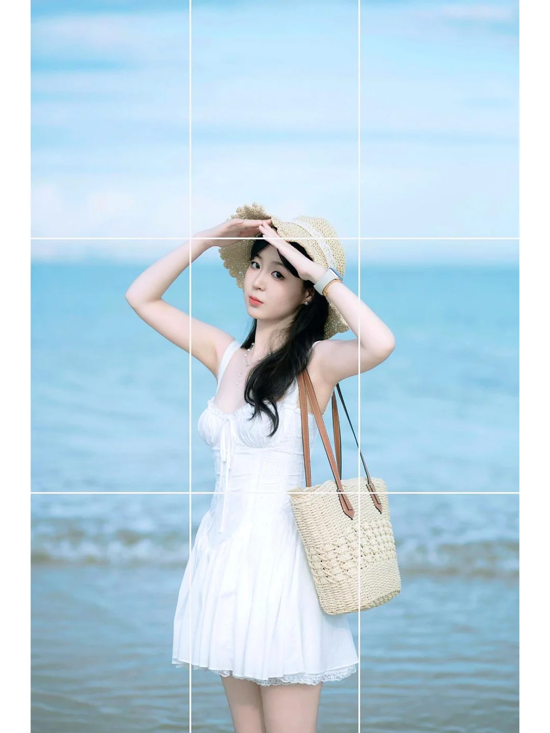 藏不住的海边拍照姿势?️！学起来