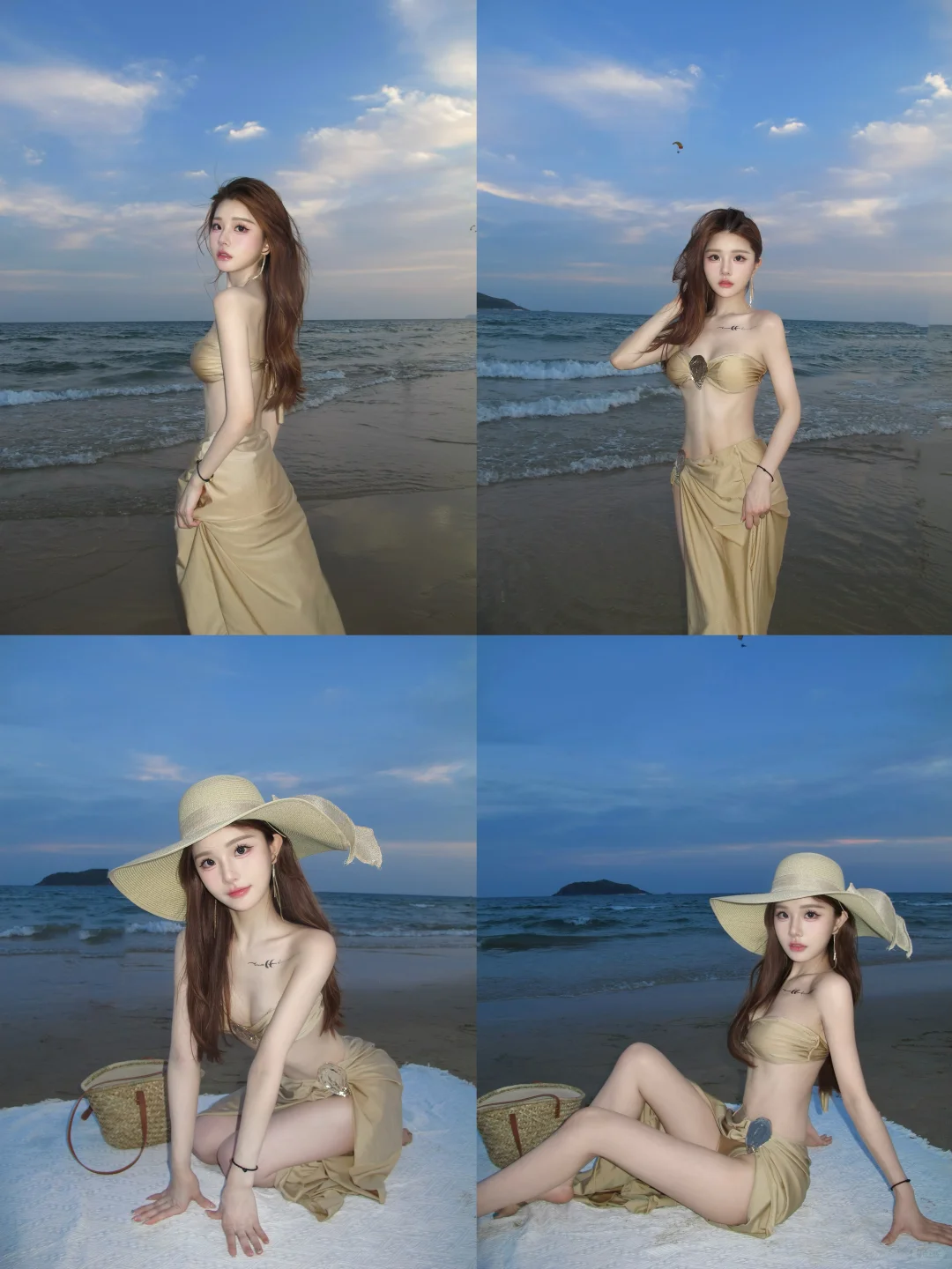 不小心拍出了海边?️人生照片