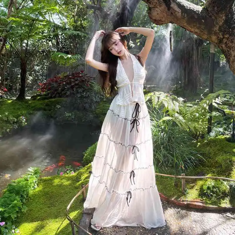 泰式风情海边纯欲两件套?