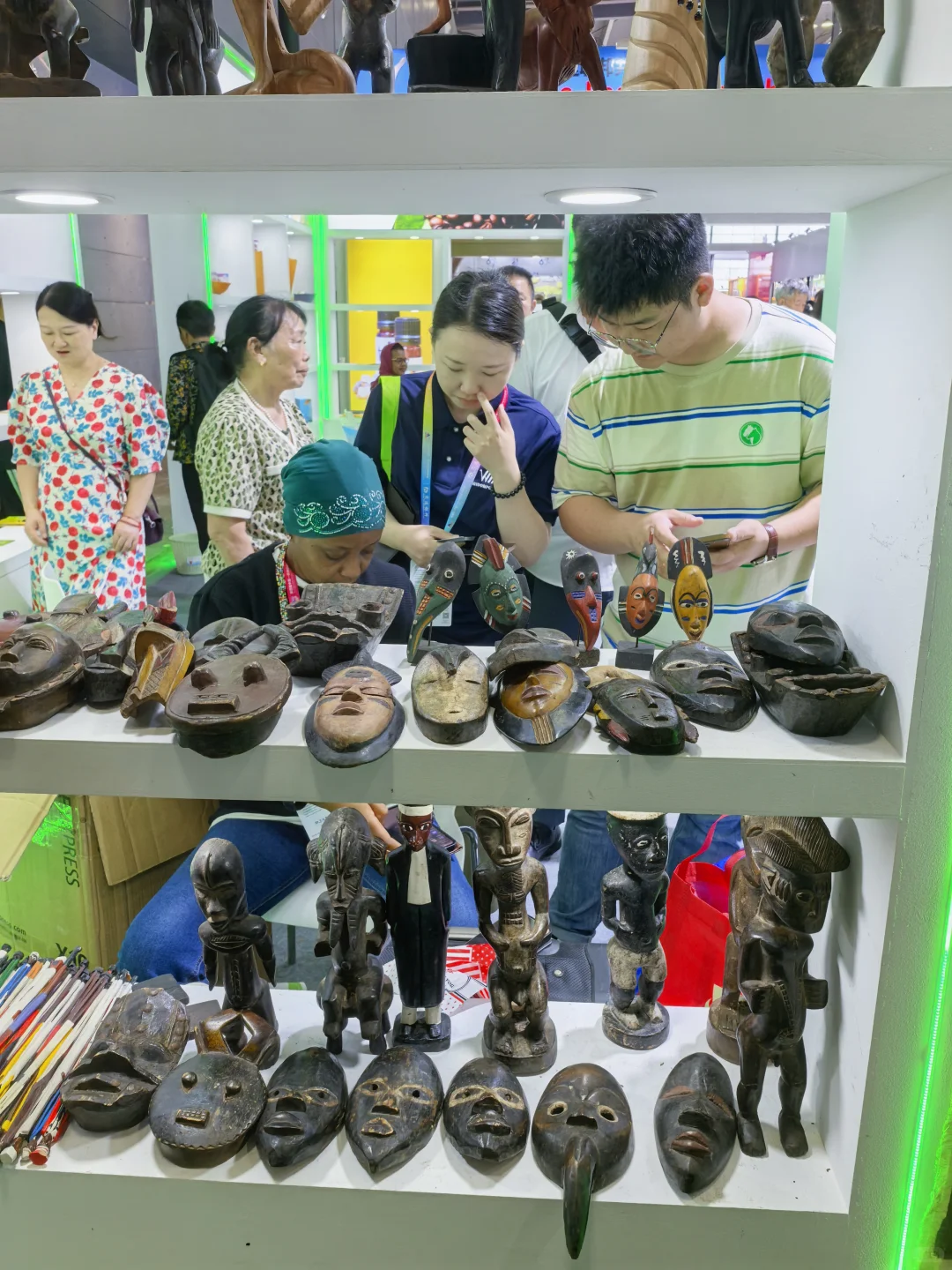 第四届中非经贸博览会感受异国风情