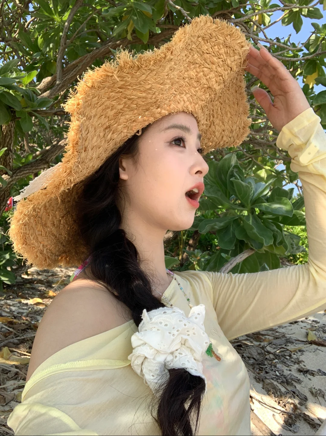 人就是要呆在没有天花板的地方?