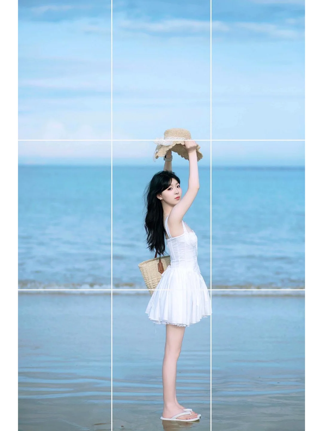 藏不住的海边拍照姿势?️！学起来