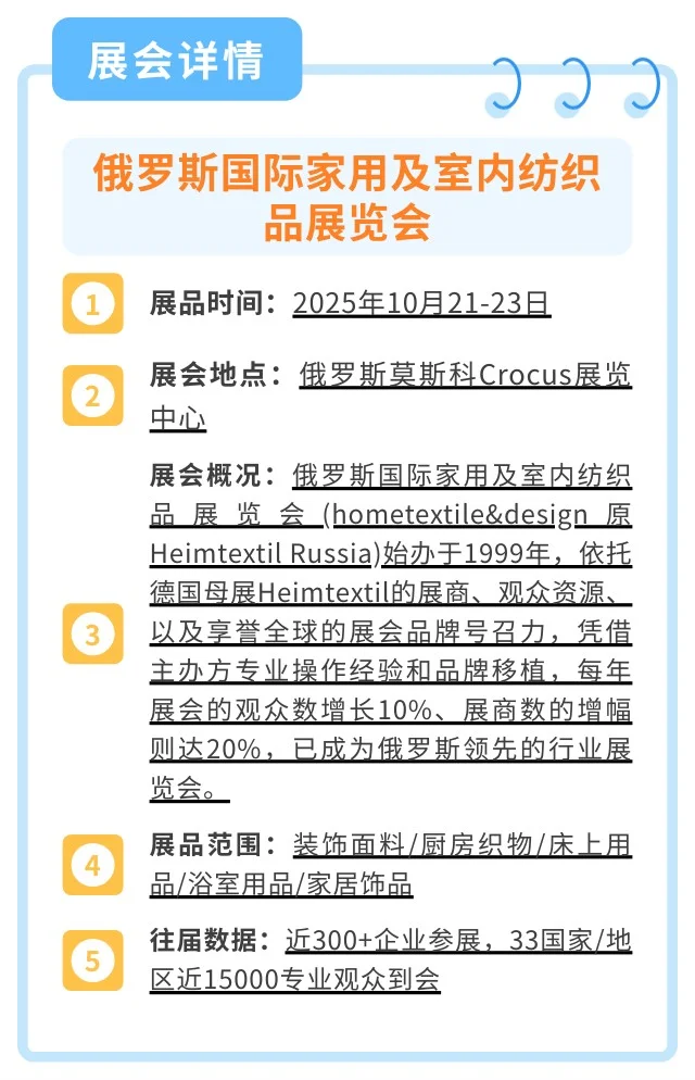 外贸家纺人必看!2025三大高含金量展会攻略