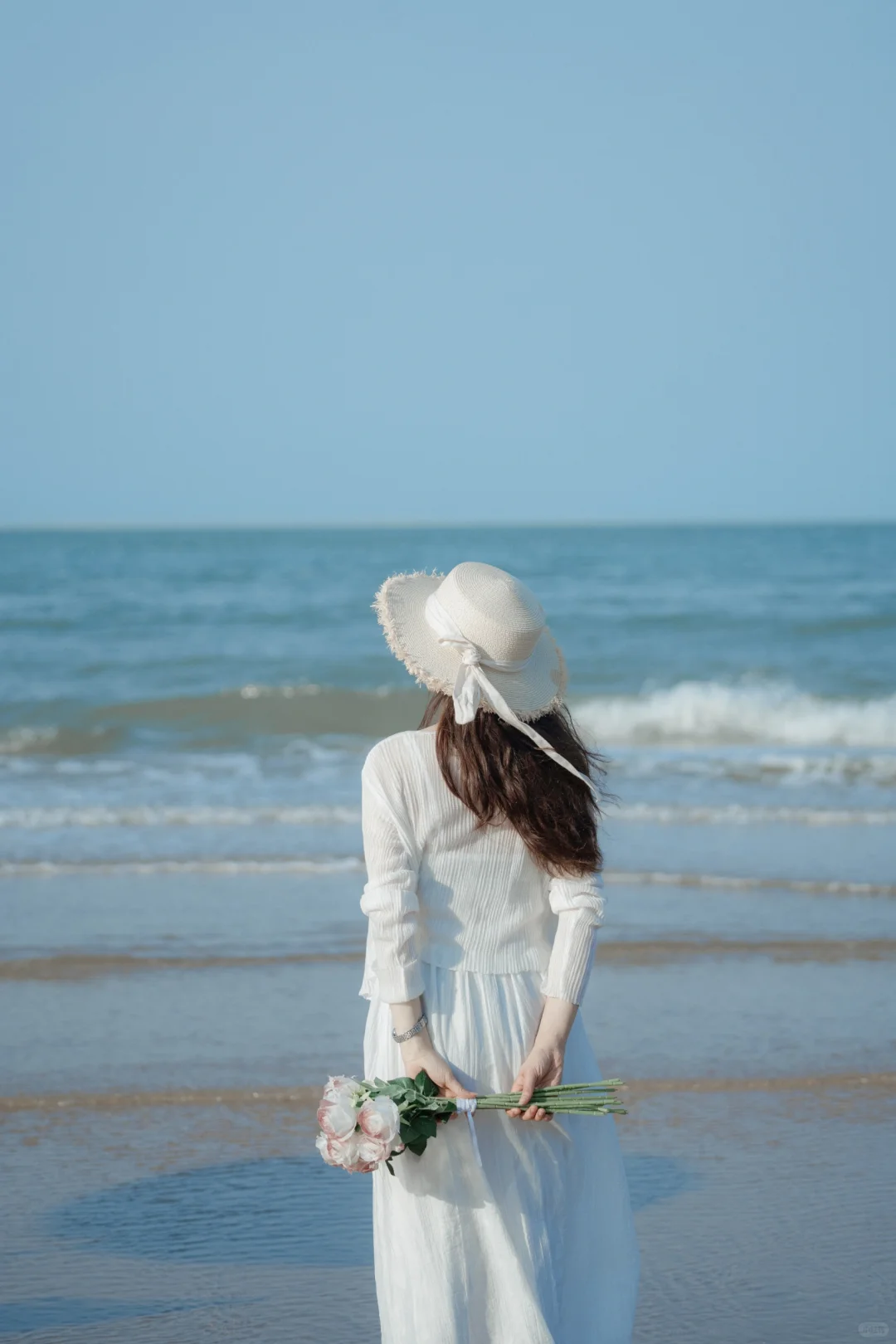 轻轻松松在海边拍出九宫格｜连云港海边约拍