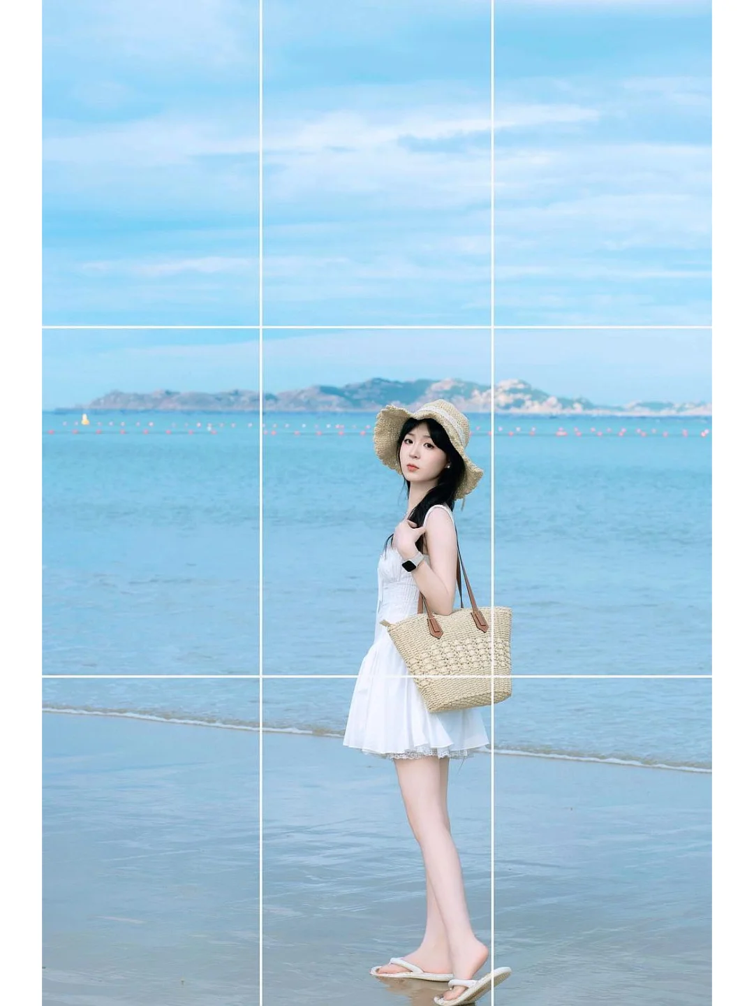 藏不住的海边拍照姿势?️！学起来