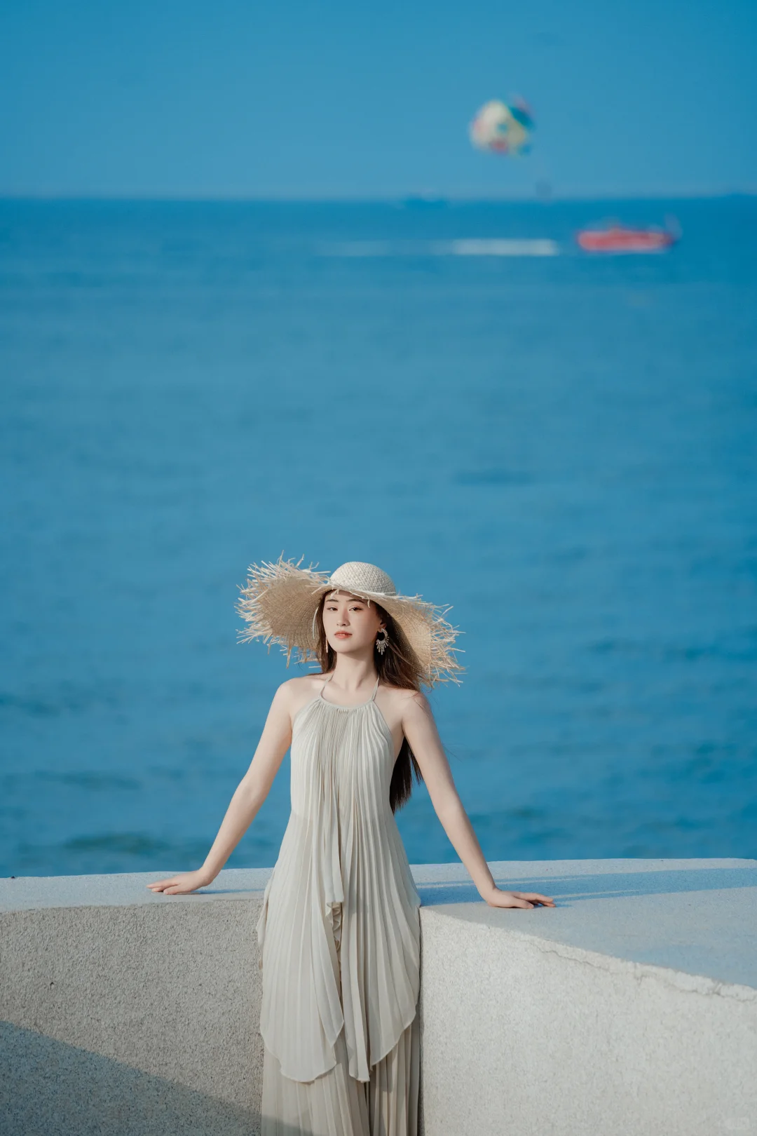 海边拍照姿势！去海边就这样拍?