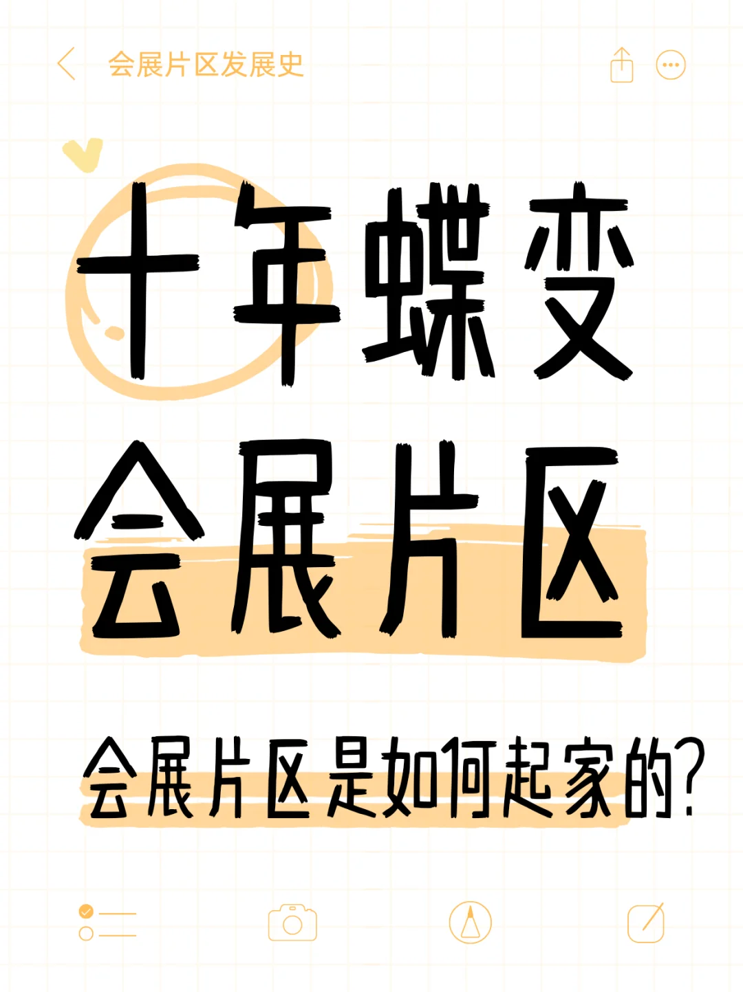 十年蝶变，会展片区如何起家的？