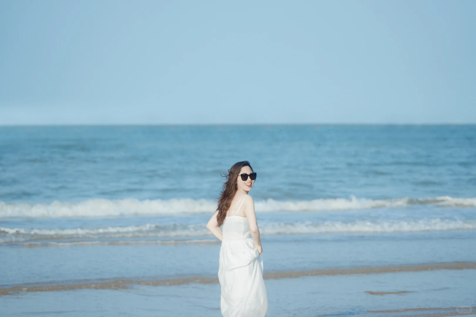 轻轻松松在海边拍出九宫格｜连云港海边约拍