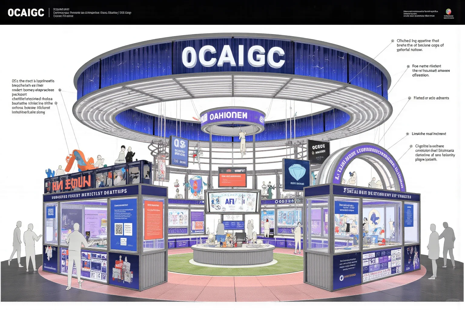 潮流电子展| 数字艺术传送带装置，快闪店